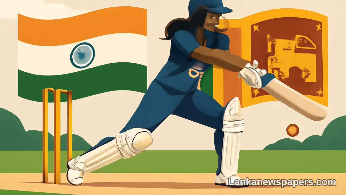 ඉන්දියාවට එරෙහිව අදිතිය දක්වමින් සෝනල් දිනූෂා ඉතිහාසයේ තම නම සටහන් කරයි