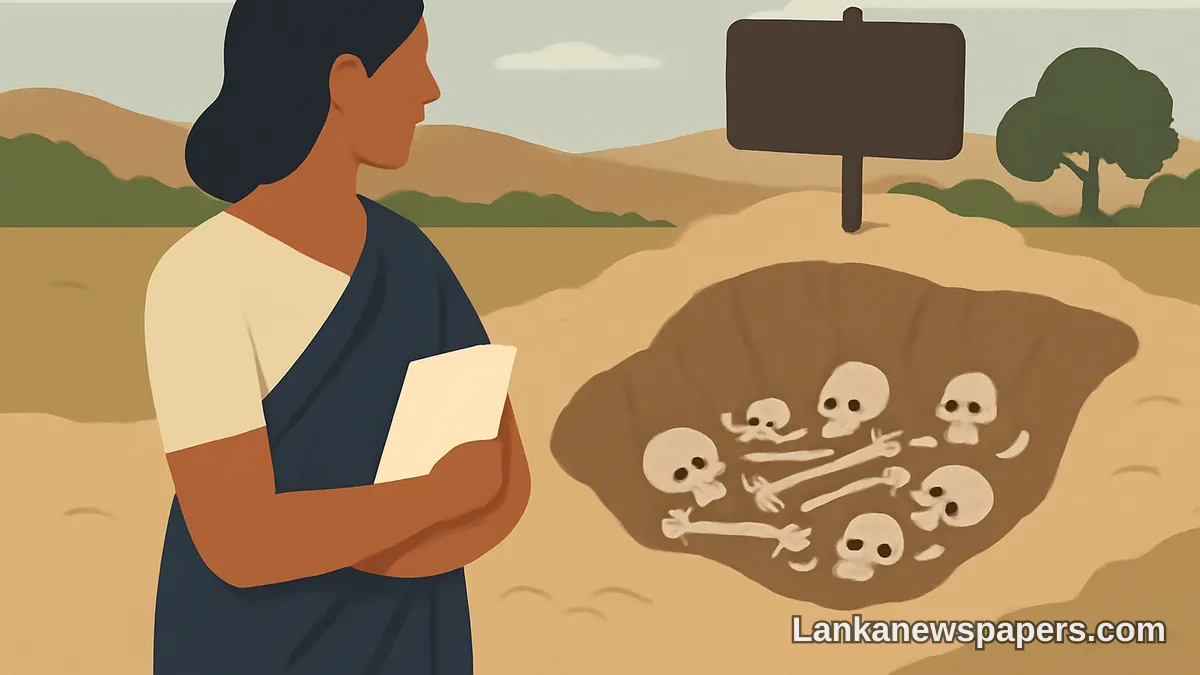 චෙම්මානි සමූහ සොහොන් භූමිය: උතුරේ පවුල් පිළිතුරු බලා සිටිද්දී යුක්තිය සඳහා ඉල්ලීම් තීව්‍ර වෙයි