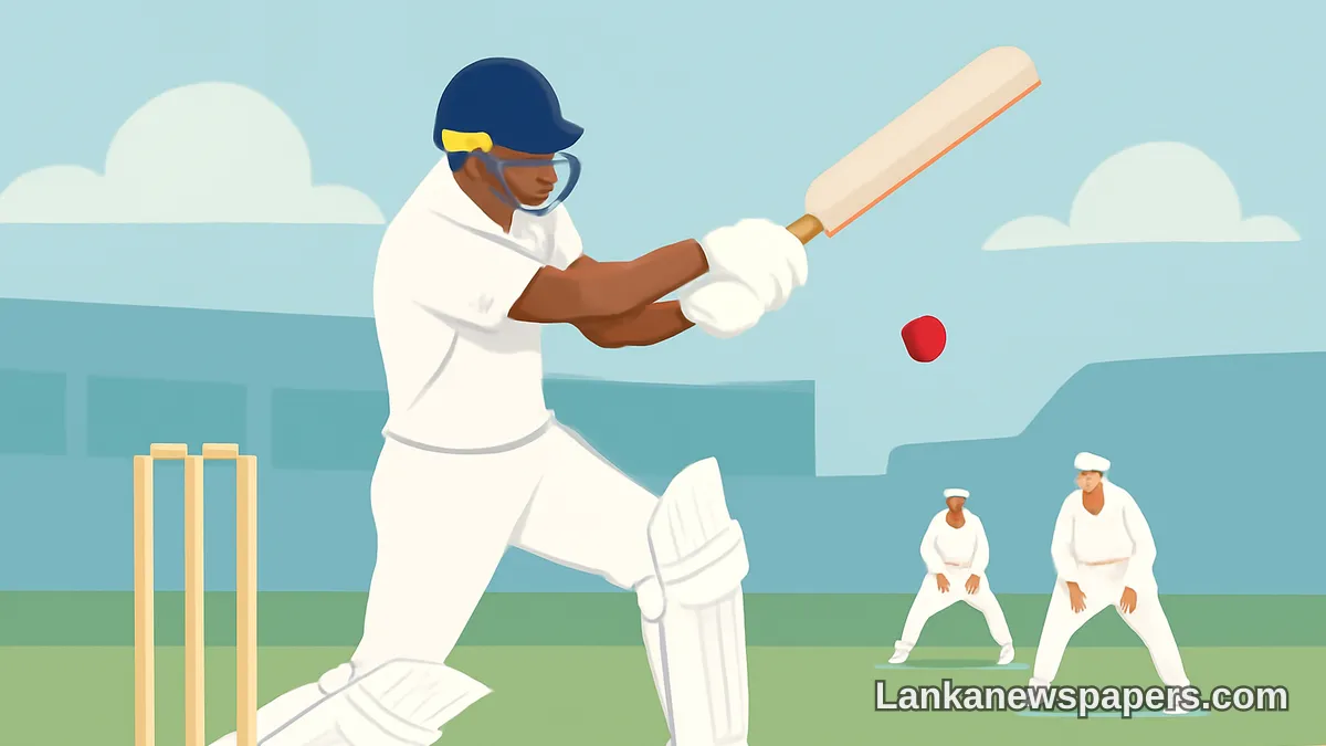 Dinusha's Defiant Knock Earns Sri Lanka Hard-Fought Draw Against India