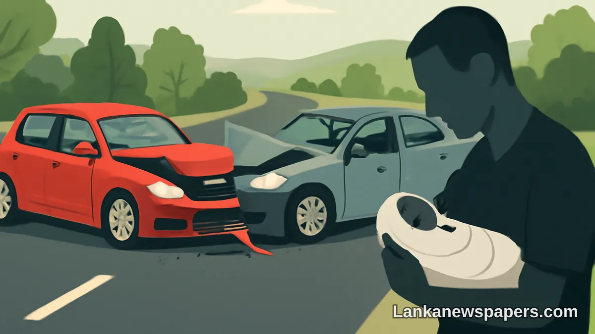 මධාවච්චිය–කෙබිතිගොල්ලෑව මාර්ගයේ සිදු වූ ඛේදනීය රිය අනතුරින් දින දහයක් වයසැති ළදරුවා ඇතුළු තිදෙනෙකු මිය යයි
