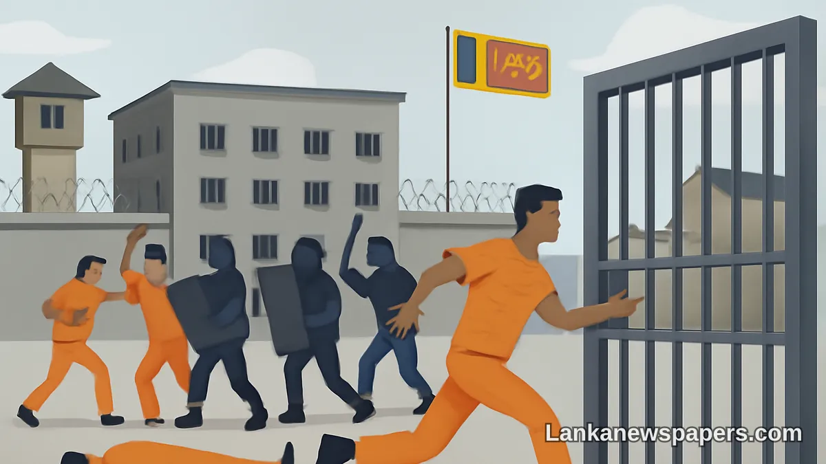 මාරාන්තික බන්ධනාගාර කෝලාහලයෙන් මරණ ගණන ඉහළ යාමත් සමඟ ශ්රී ලංකාව සිය ගණනක් සිරකරුවන් මුදා හැරීමට නියෝග කරයි