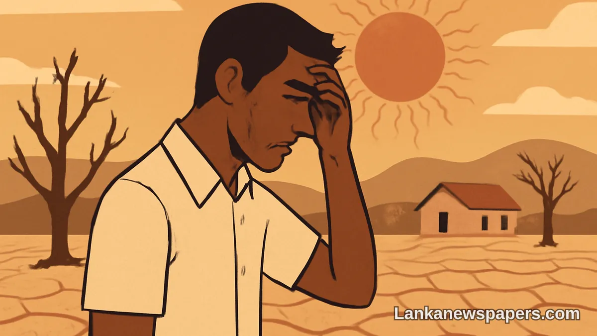 එල් නිඤ්ඤෝ සංසිද්ධිය හේතු කොටගත් නියං කාලගුණය දිස්ත්රික්ක හතක ශ්රී ලාංකිකයන් 84,000කට අධික සංඛ්යාවකට දරුණු ලෙස බලපායි