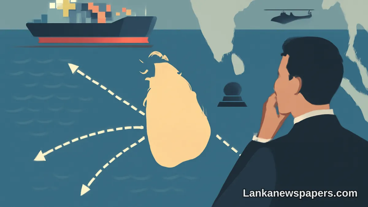 ඉන්දියන් සාගර උපායමාර්ගික මධ්යස්ථානයක් ලෙස තම ස්ථානය තහවුරු කර ගැනීමට ශ්රී ලංකාවට ඇති අවසන් අවස්ථාව