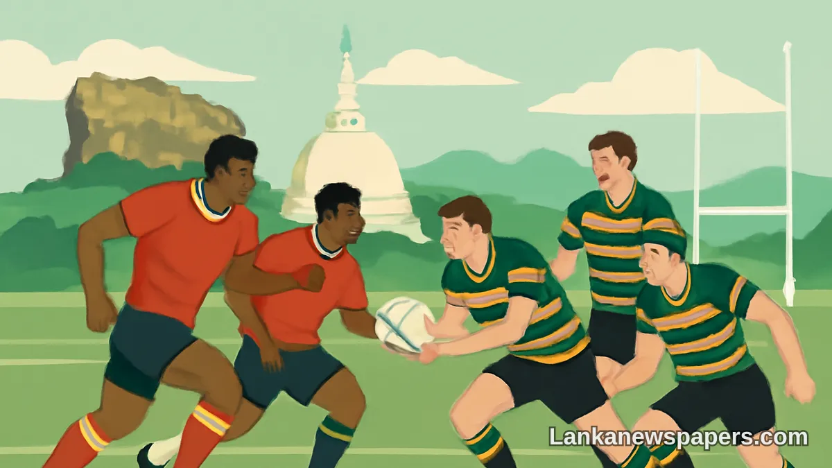 Asia Pacific Lions Face Northampton Saints in Thrilling Encounter During Historic Sri Lanka Tour