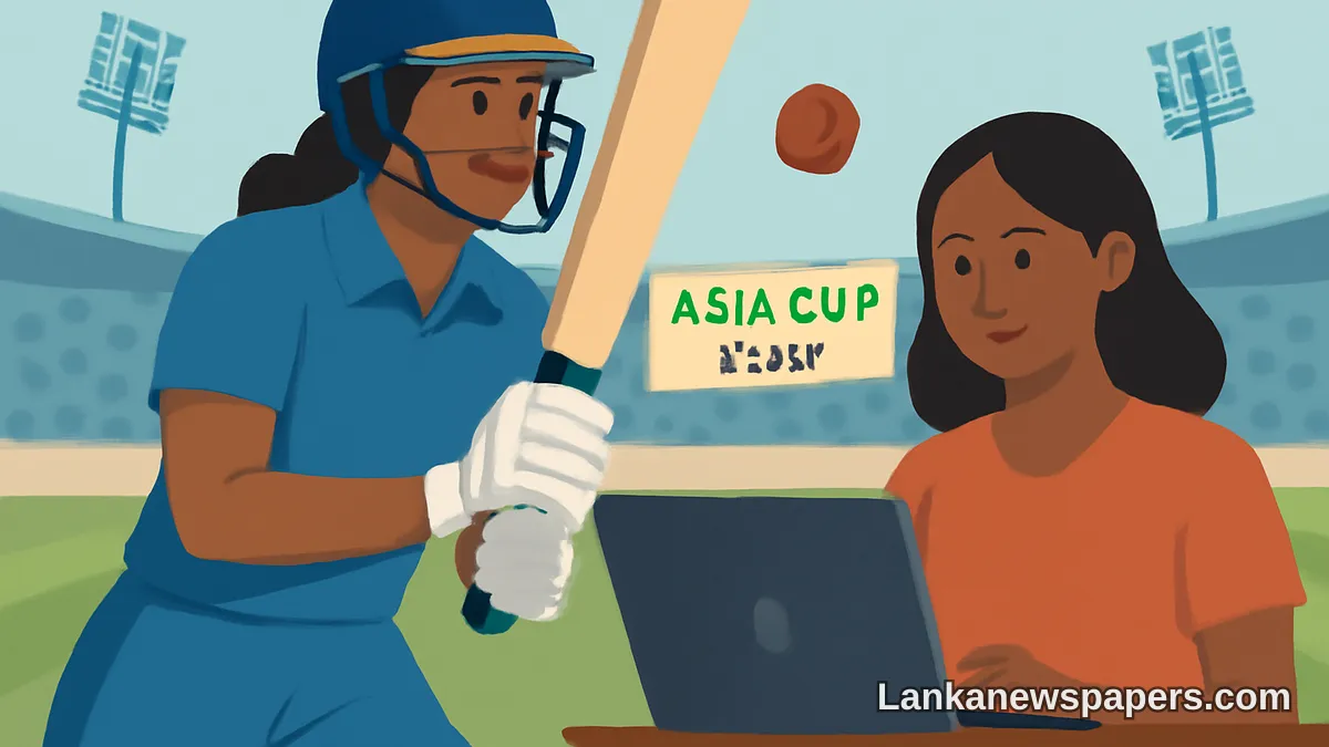 Sri Lanka Women Face UAE in Asia Cup 2026 Opener — How to Catch the Action Live