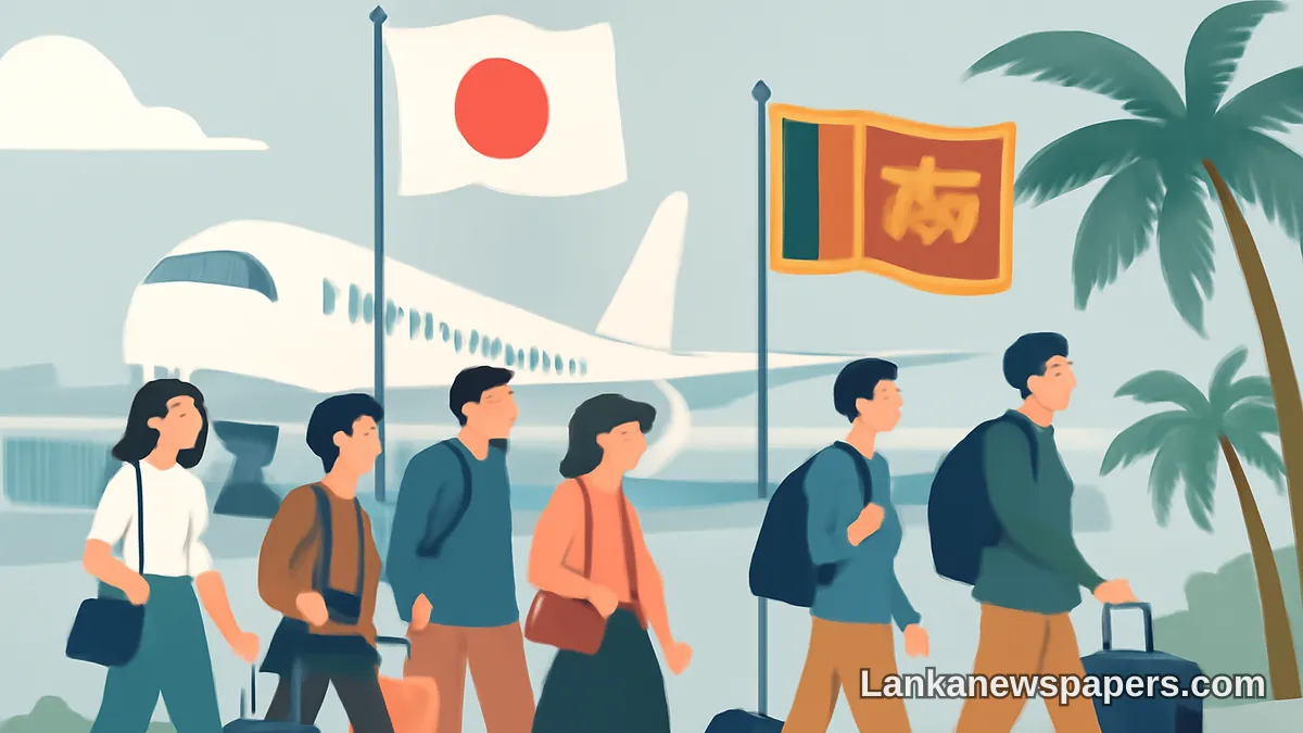 200 Japanese Tourists Arrive in Sri Lanka in Landmark Group Tour