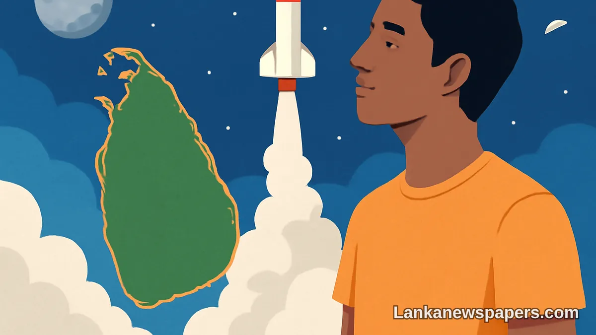 ජාතීන් 108ක් සහභාගී වූ අභ්යාවකාශ අධ්යාපන ලෝක වාර්තාවේ ශ්රී ලංකාව ඉතිහාසය රචනා කරයි