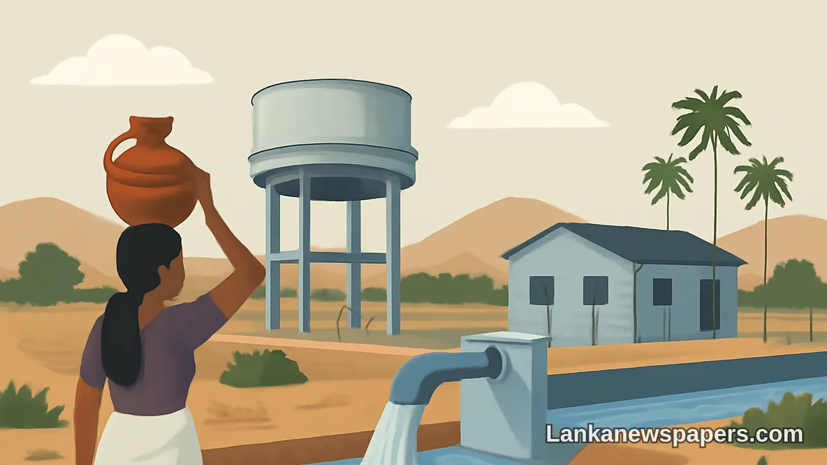 Thalaiyadi Water Plant Emerges as Model for Sri Lanka's Water-Scarce Dry Zone Communities