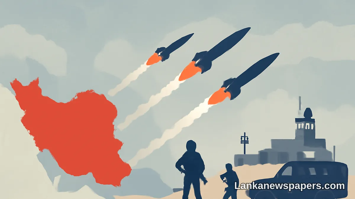 Iran Fires Missiles at US Bases in Jordan After American Strike on Larak Island