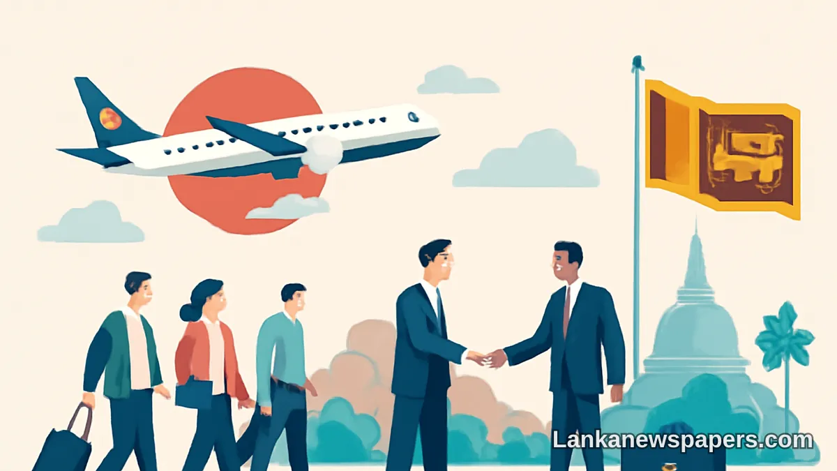 Over 250 Japanese Visitors Arrive in Sri Lanka in Major Tourism and Investment Push