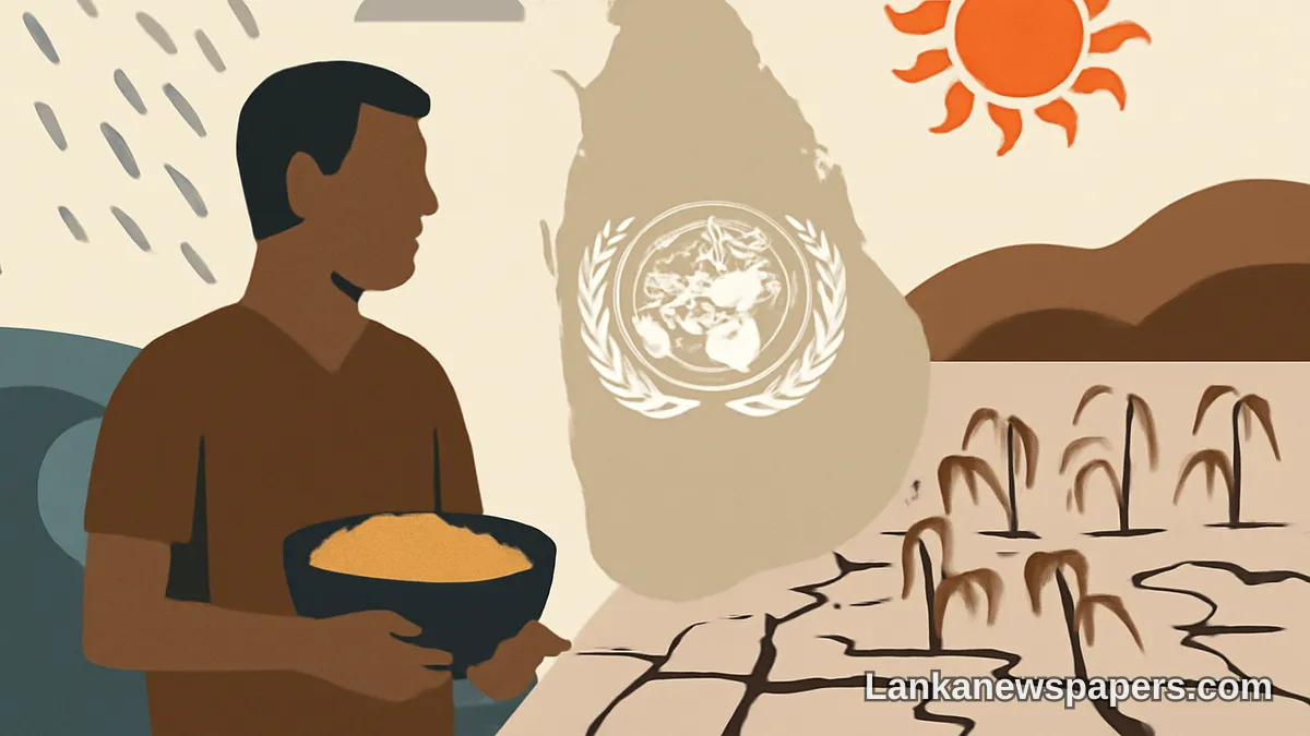 UN Warns Sri Lanka Faces Heightened Climate and Food Security Threats Amid El Niño