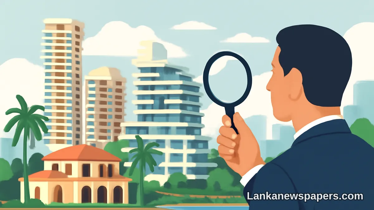 ශ්‍රී ලංකාවේ වේගයෙන් වර්ධනය වන සුඛෝපභෝගී දේපළ වෙළඳපොළ නියාමකයන්ට පසුපස හඹා ඒමට සිදුවෙයි