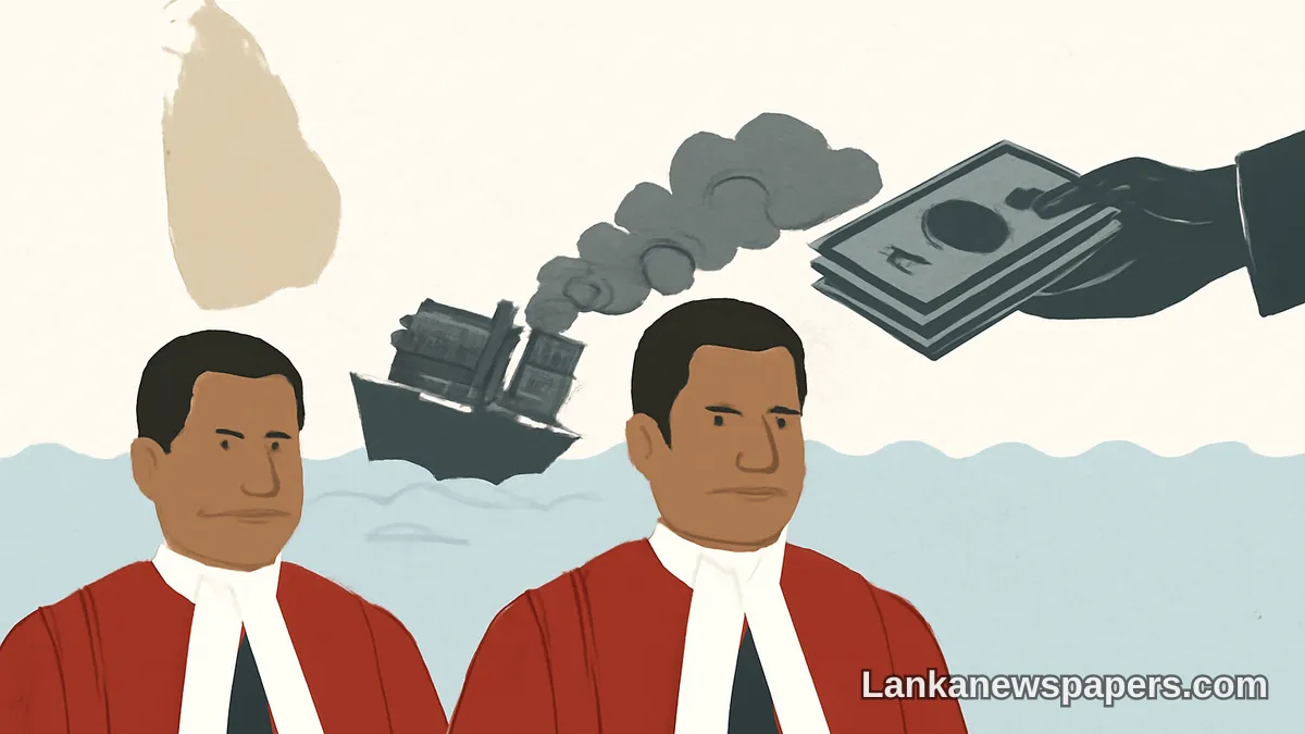 Two Sri Lankan Judges Named in Bribery Complaint Linked to X-Press Pearl Disaster Case