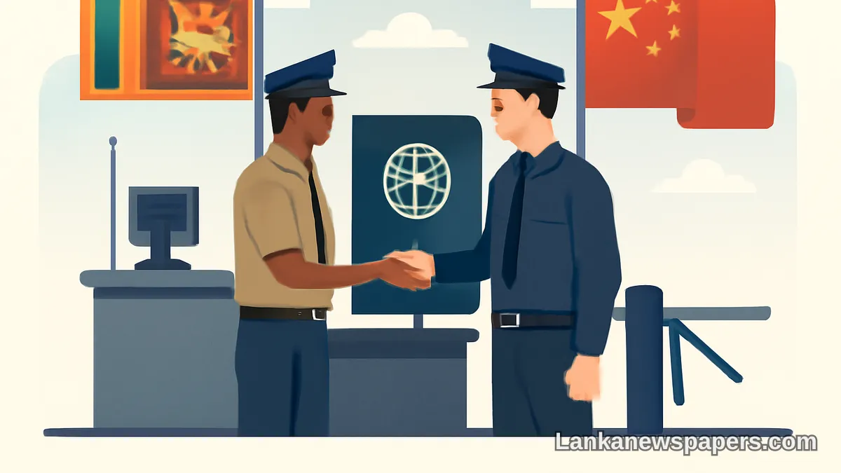 Sri Lanka and China to Strengthen Immigration Controls Under New Cabinet-Approved Agreement