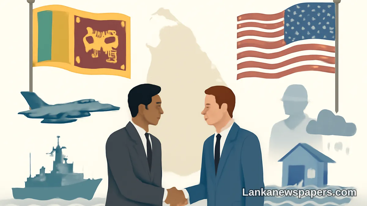 Sri Lanka and US Chart New Course in Defence and Disaster Management Collaboration
