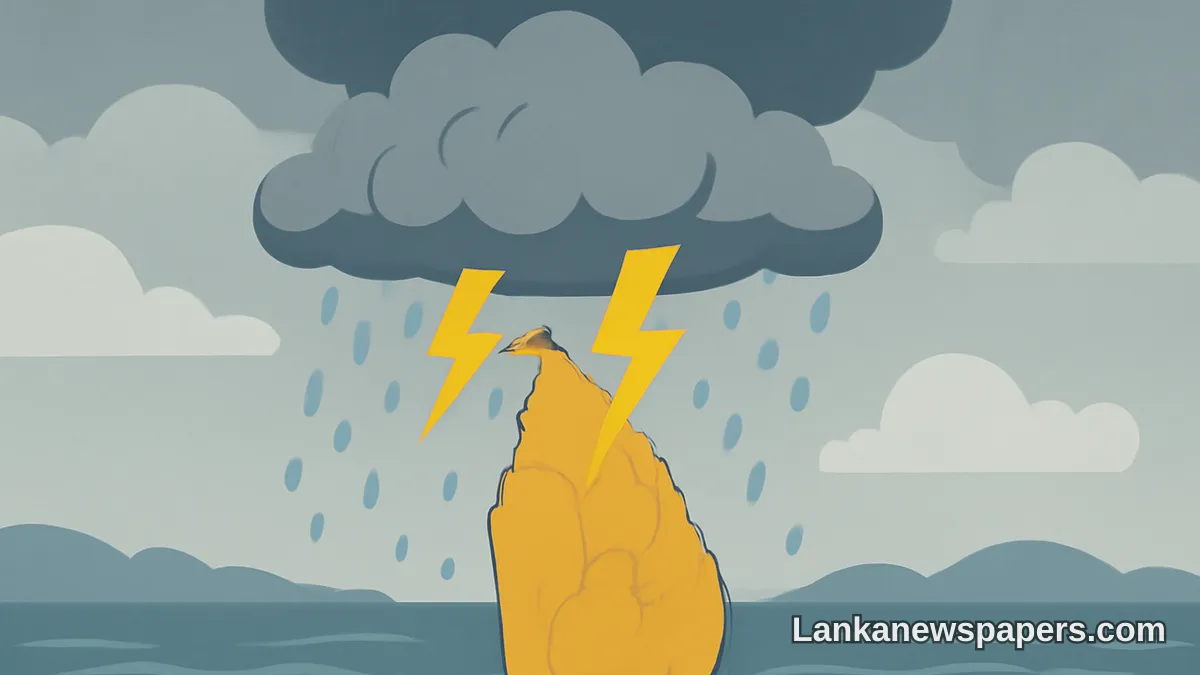 Thundershowers Expected Across Northern, Eastern and Uva Provinces Starting Today