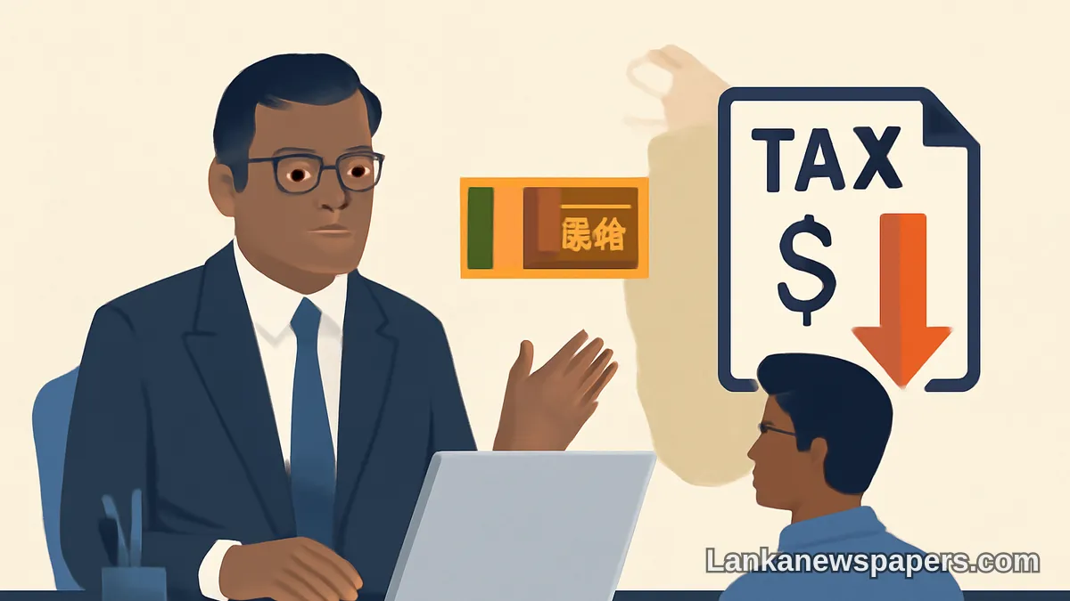 President's Secretary Urges Immediate Action to Ease PAYE Tax Load on Sri Lankan Workers