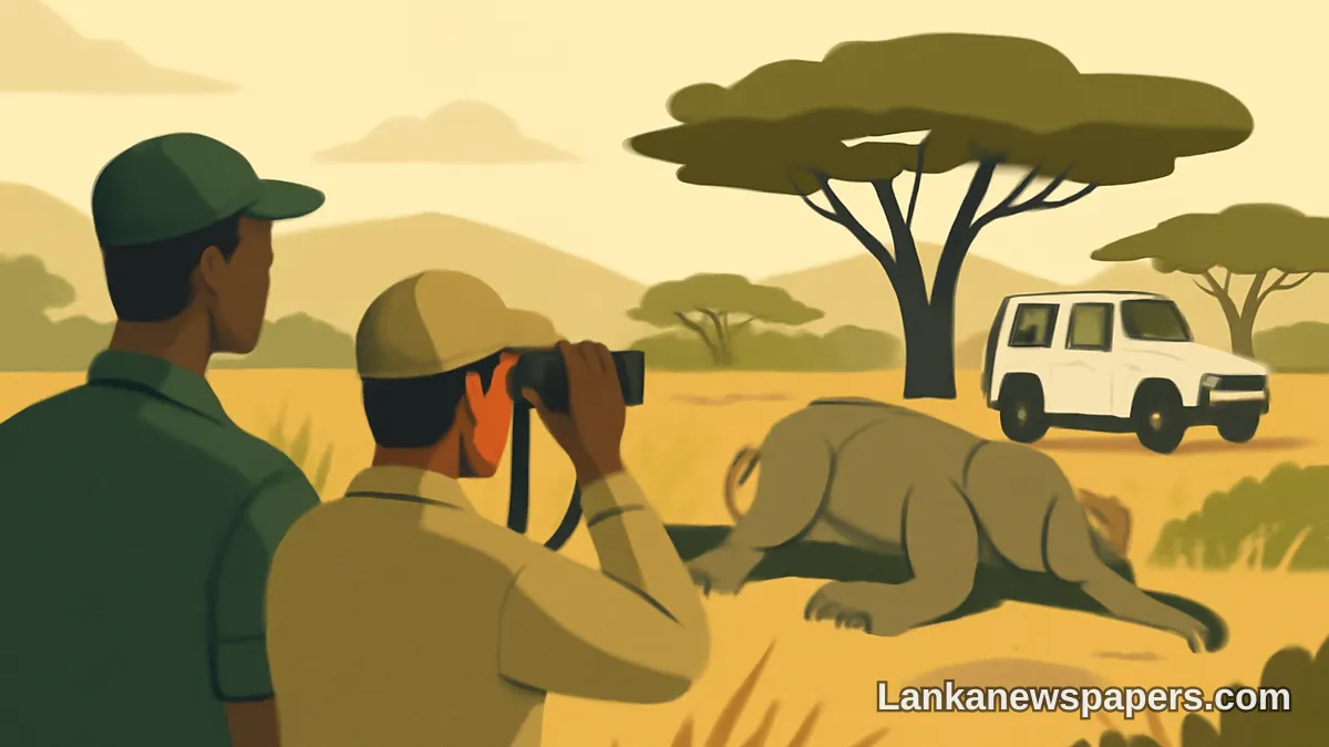 Wildlife Department Launches Investigation After Poaching Incident at Yala National Park