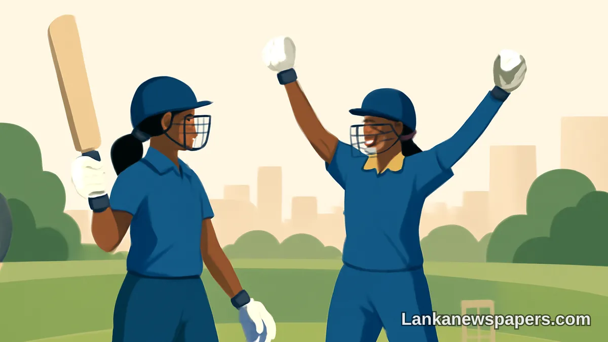 Nilakshika and Chamari Shine as Sri Lanka Women Claim Thrilling Victory