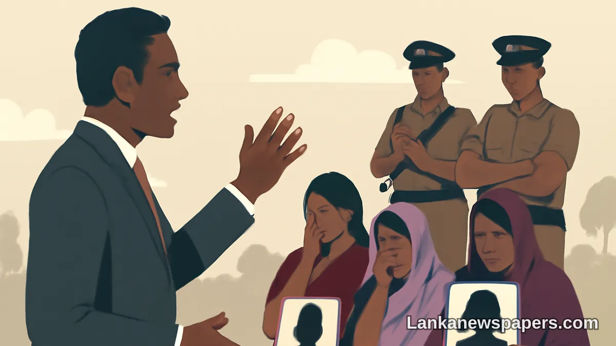 Sumanthiran Blasts Police and Ministers Over Crackdown on Families of the Disappeared in Jaffna