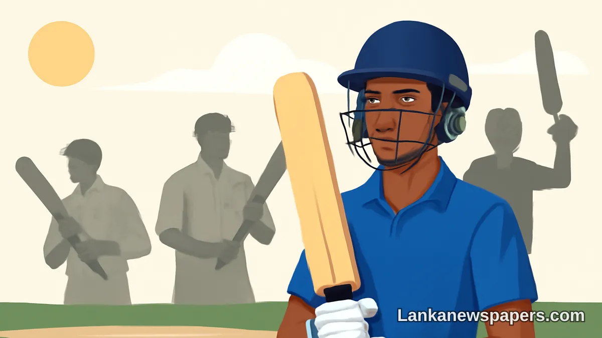 The 19-Year-Old Lankan Cricketer Who Counts Bradman, Waugh and Lara Among His Cricketing Ancestors
