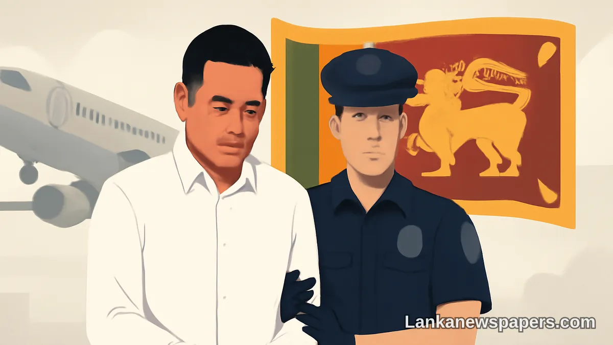 එයාර්බස් අල්ලස් සිද්ධිය සම්බන්ධයෙන් හිටපු ජනාධිපතිවරයෙකුගේ පුත්‍රයා ශ්‍රී ලංකාවේ අත්අඩංගුවට