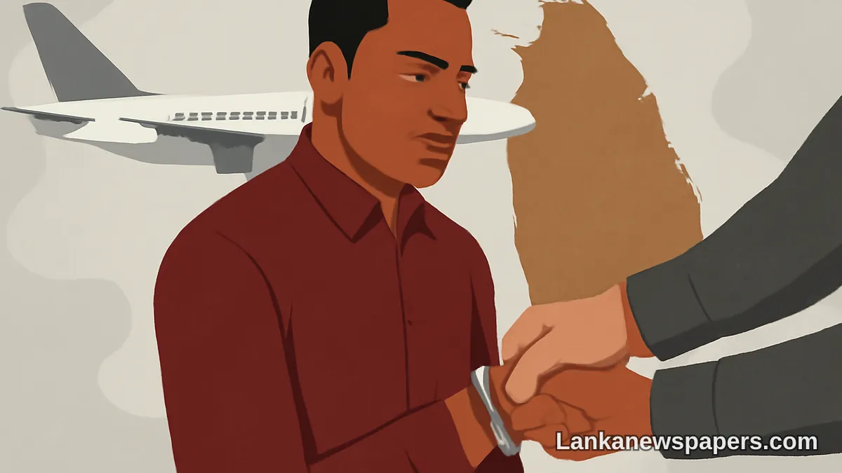 Namal Rajapaksa Arrested in Sri Lanka Over Alleged Airbus Corruption Deal