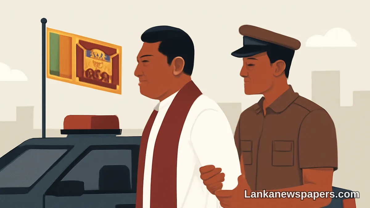 දූෂණ චෝදනා මත නාමල් රාජපක්ෂගේ සහෝදරයා යෝෂිත අත්අඩංගුවට