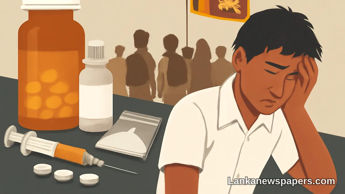 Drug Crisis Claims 265,000 Sri Lankan Students: A Generation at Risk