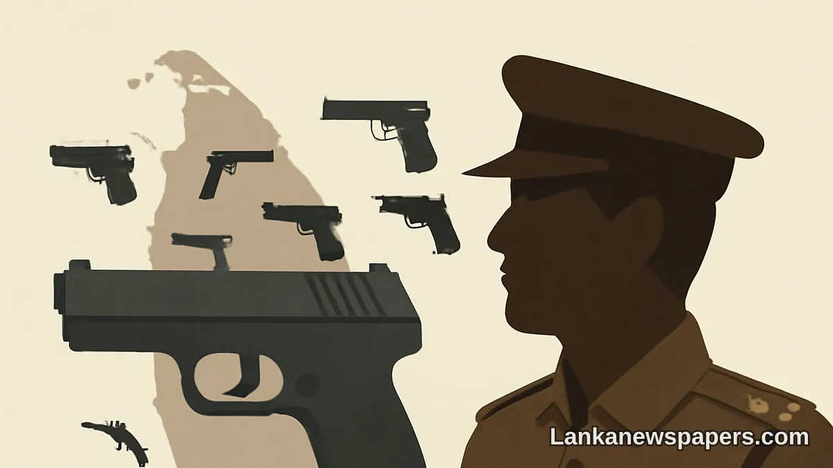 Sri Lanka's Missing Guns Crisis: IGP Reveals Alarming Scale of Illegal Weapons in Circulation
