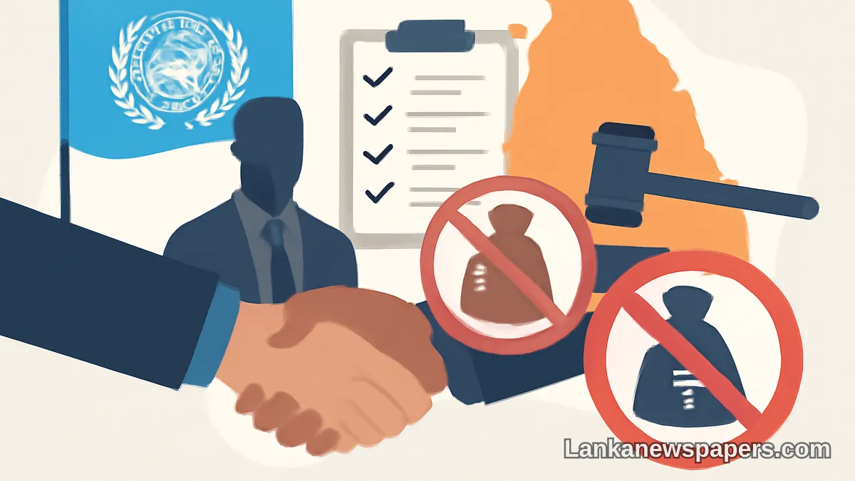UN Backs Sri Lanka's Fight Against Corruption, Calls for Accountability Without Exception