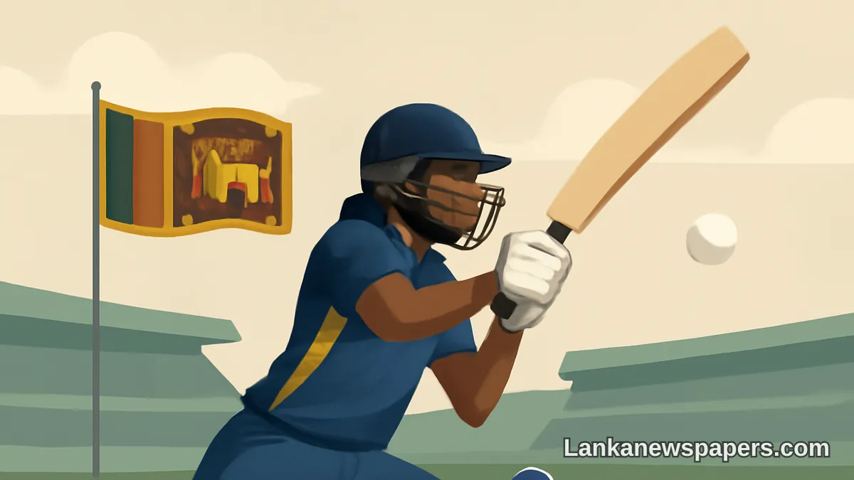 හර්ෂිතා සමරවික්‍රමගේ දිරිමත් 48 ශ්‍රී ලංකාවට ජයක් අත්කර දෙයි
