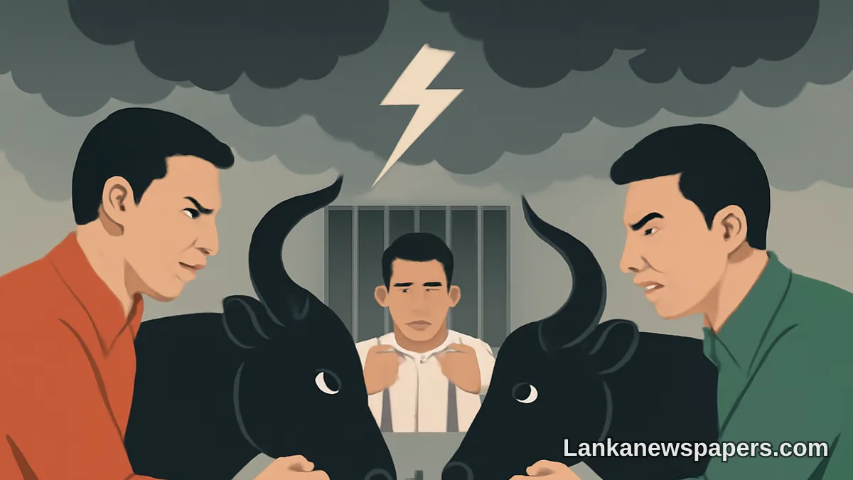JVP and UNP Lock Horns Over Namal Rajapaksa Arrest in Political Storm