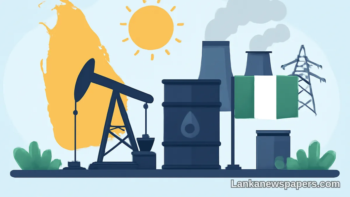 Sri Lanka Eyes Nigerian Crude Oil in Fresh Drive to Diversify Energy Sources