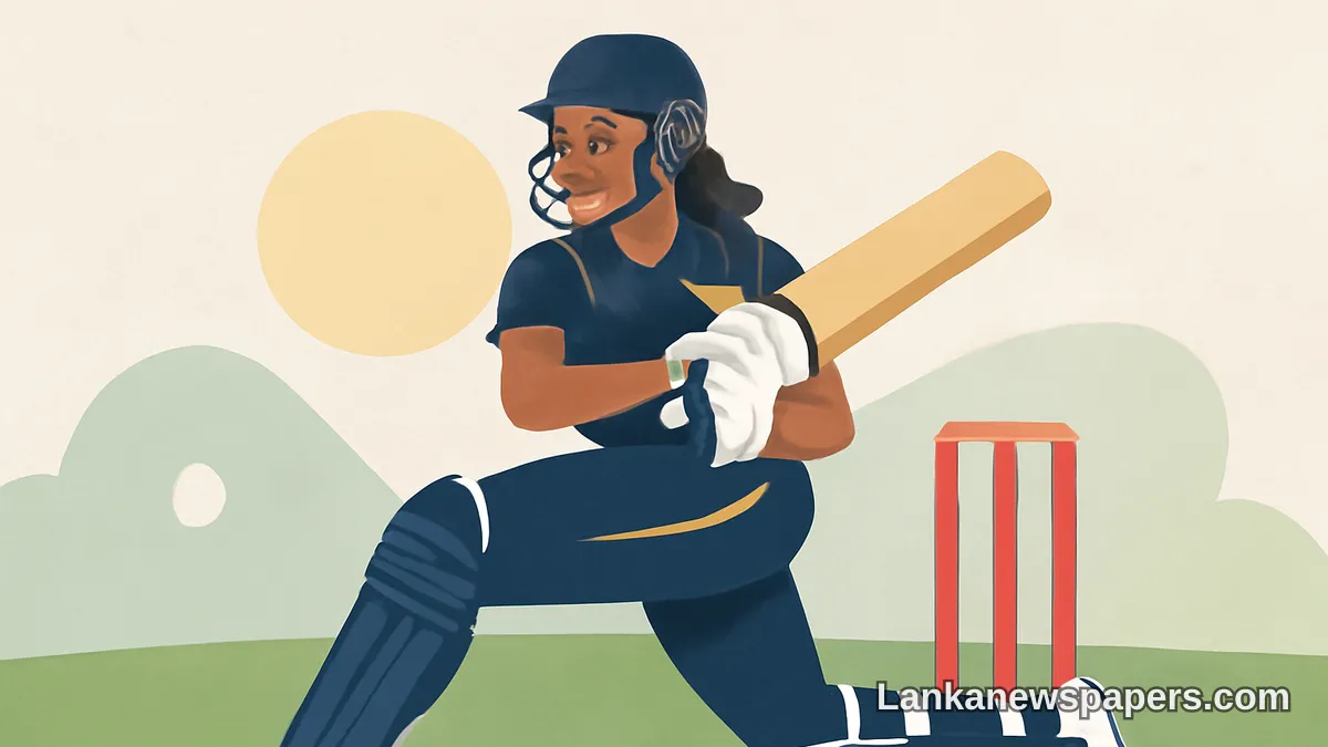 හර්ෂිතාගේ සන්සුන් නායකත්වය ශ්‍රී ලංකා කාන්තා කණ්ඩායම ආසියා කප් අර්ධ අවසන් පොරයට ගෙන යයි