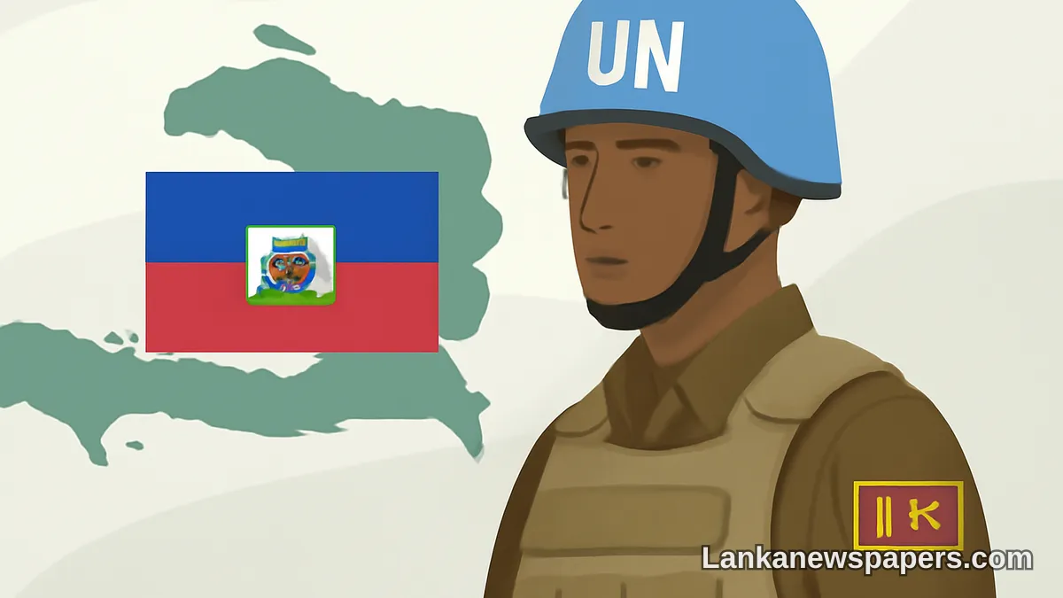 Sri Lanka Resumes Haiti Peacekeeping Mission Amid Concerns Over Absence of Vetting System