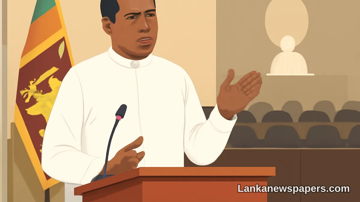 යුක්ති අමාත්‍ය නානායක්කාර පාර්ලිමේන්තුවේදී CLA හඳුනා නොගත් පෞද්ගලික සංවිධානයක් ලෙස ප්‍රතික්ෂේප කරයි