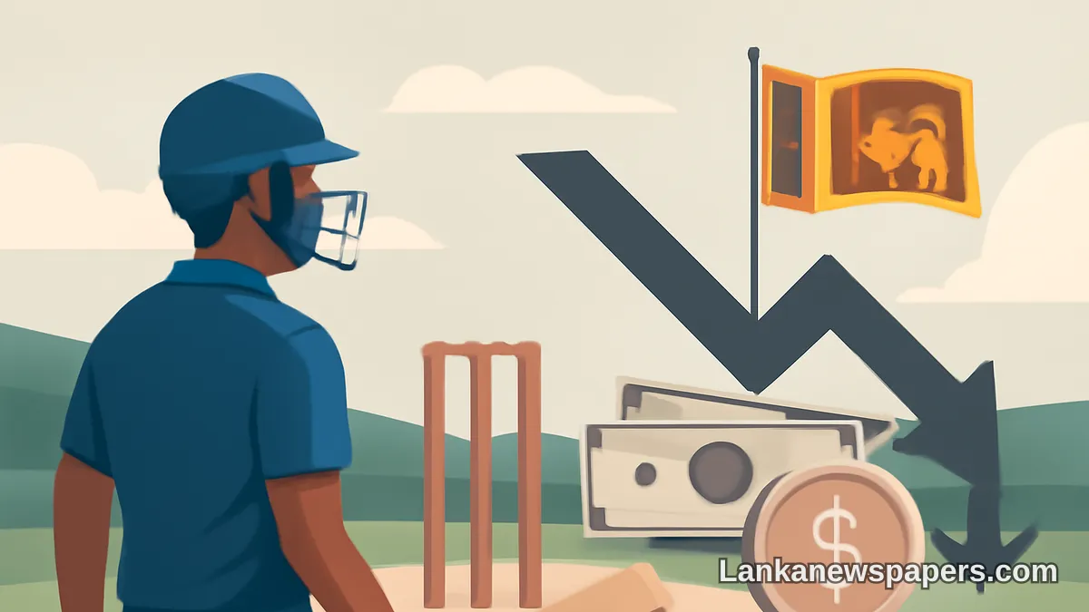 Sri Lanka Cricket Stares Down USD 20 Million Revenue Crisis