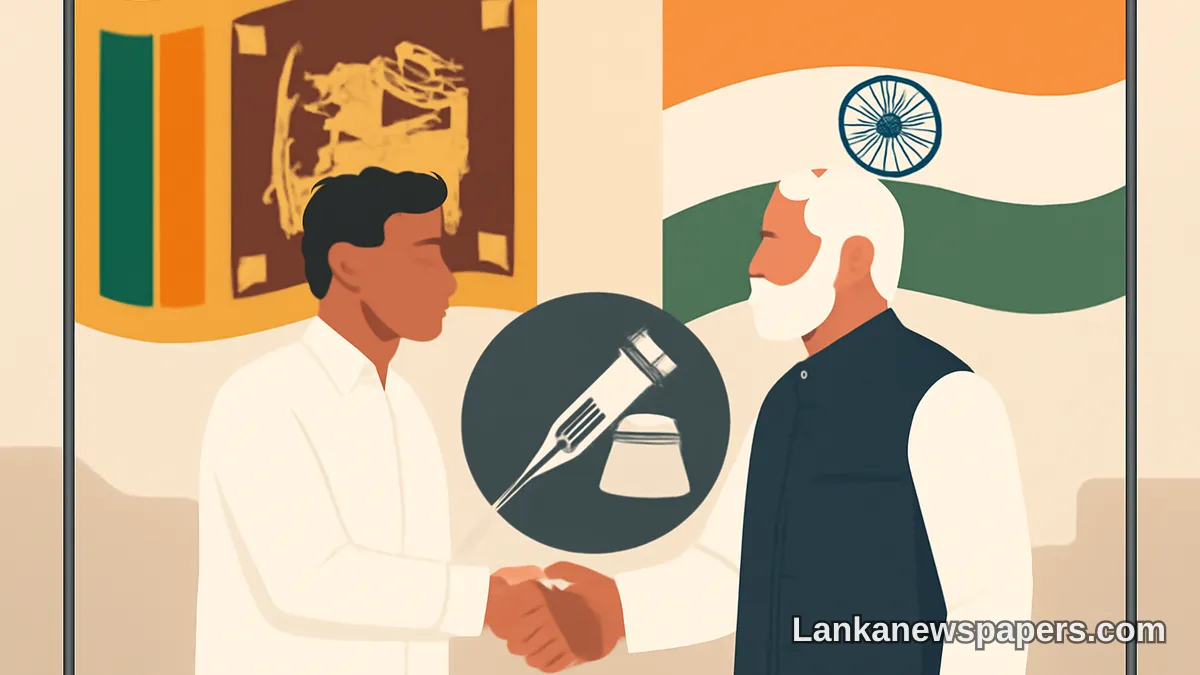 ජනාධිපති දිසානායක මත්ද්රව්ය ජාවාරමට එරෙහි සටනේදී ඉන්දියාවේ සහාය ඉල්ලයි