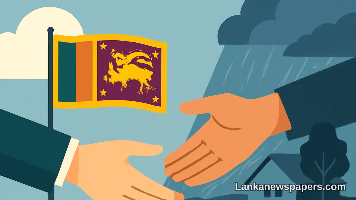 ගංවතුරින් විපතට පත් නේපාලයට ශ්‍රී ලංකාව ඩොලර් මිලියනයක් ප්‍රදානය කරමින් සහයෙන් ඉදිරියට