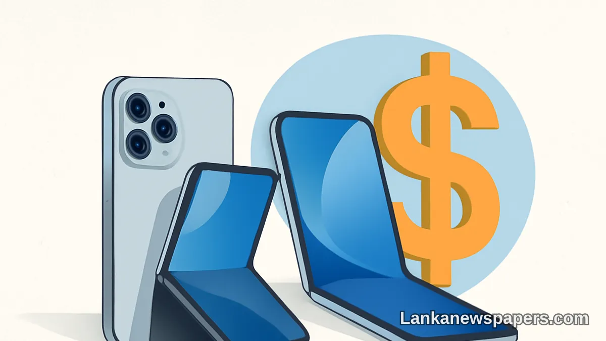 Apple's Foldable iPhone Duo Arrives with a $1,999 Price Tag in Landmark Product Shake-Up