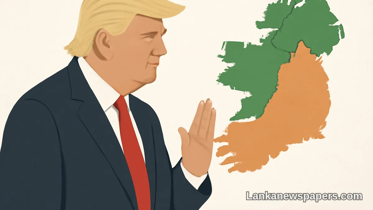 Trump Expresses Support for a United Ireland in Surprising Diplomatic Statement