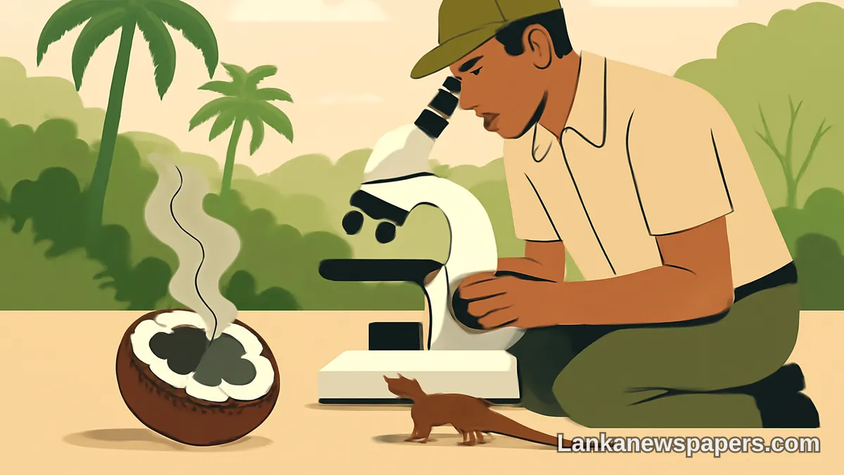 Burnt Coconut Bait Leads Scientists to Discover New Endemic Species in Sri Lanka