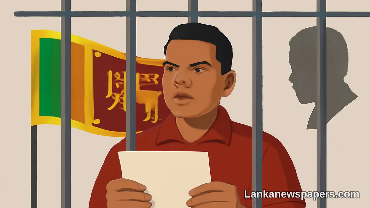 නාමල් රාජපක්ෂ රිමාන්ඩ් රක්ෂාවෙන් මැන්ඩේලාගේ වදන් උපුටා දක්වමින් අභියෝගාත්මක පණිවිඩයක් නිකුත් කරයි
