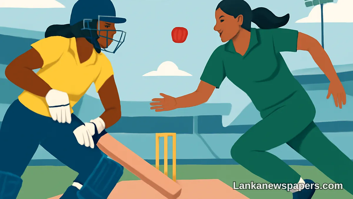 Sri Lanka Push Pakistan's Star Bowler Fatima Sana to the Limit in Crucial Title Defence Clash