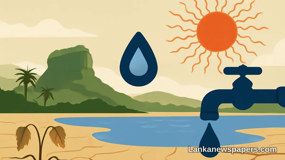 එල් නිනෝ සංසිද්ධිය ප්රධාන මිරිදිය ප්රභවයන්ට තර්ජනය කරත්ම ශ්රී ලංකාව ජල අර්බුදයකට මුහුණ දෙයි