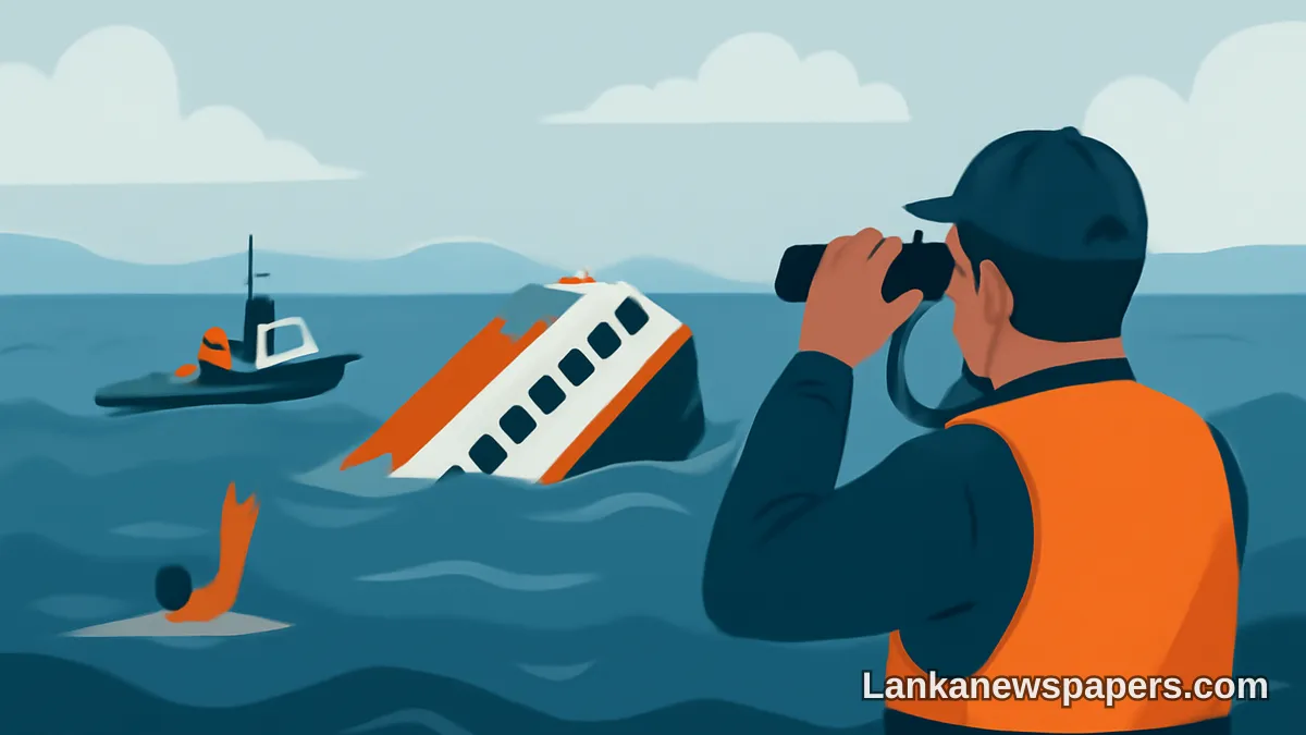 ඉන්දුනීසියාවේ නෞකාවක් ගිලීයාමෙන් අතුරුදහන් වූ 130 දෙනා සෙවීමේ මෙහෙයුම් දැඩි ලෙස ක්‍රියාත්මක වෙයි