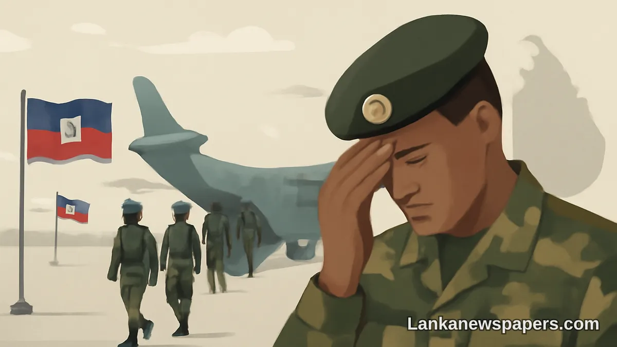 හයිටියේ යෙදවූ ශ්‍රී ලංකා යුද්ධ හමුදා සෙබළුන්ගේ වැරදි හැසිරීම හමුදාව විසින් පිළිගනී — සෙබළුන් නැවත මවු රටට