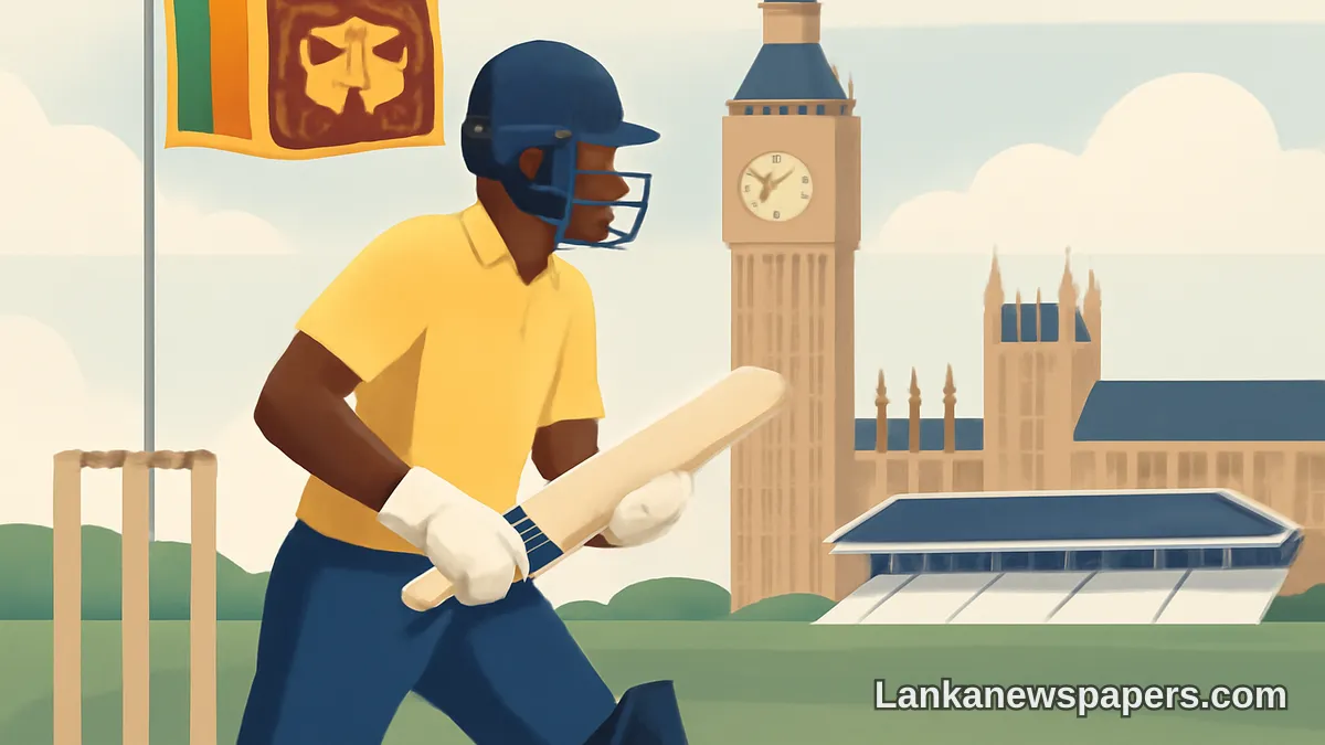 2026 ඉංග්ලන්ත සංචාරය සඳහා ශ්රී ලංකා සූදානම් — කාලසටහන හා තරඟ විස්තර තහවුරු