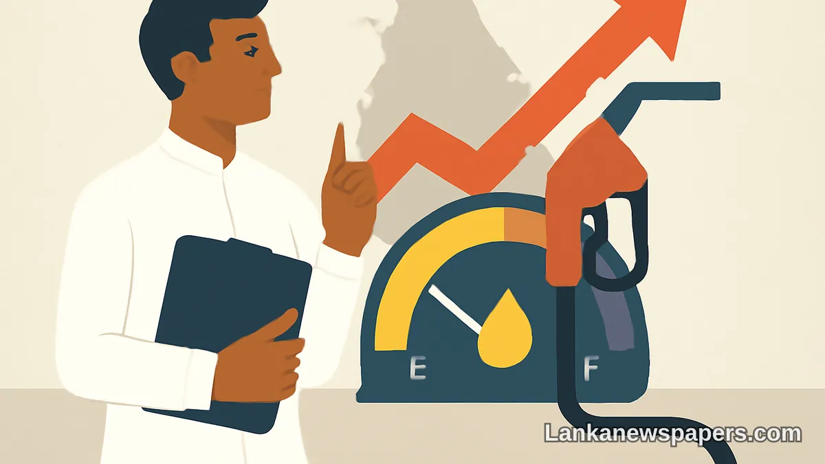 ශ්රී ලංකාව ඉන්ධන මිල සංශෝධන විකල්ප සලකා බලයි — බලශක්ති අමාත්යවරයා
